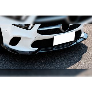 Front lip spoiler DPT V-1 (sort højglans) foto 1