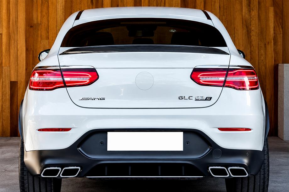 Mercedes GLC X253 2015–2022 DPT spoiler (sort højglans) Image