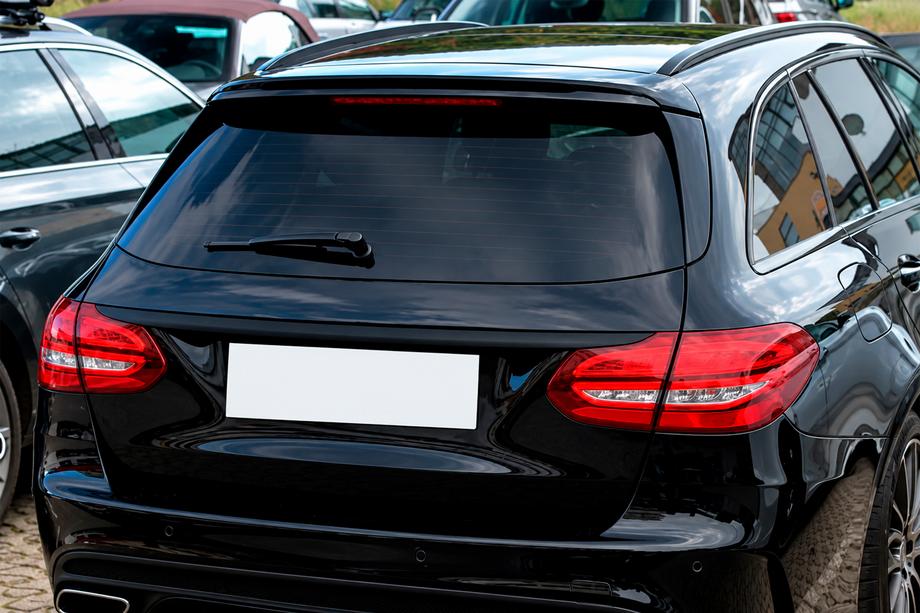 Mercedes C-klasse W205 2014–2021 Spoiler DPT (SW, sort højglans) Image