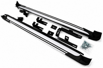 Toyota Rav 4 2013–2018 Sideskørter OEM V4 Silver (2016-2018, 2 stk., aluminium) foto 3