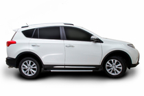 Toyota Rav 4 2013–2018 Sideskørter OEM V4 Silver (2016-2018, 2 stk., aluminium) foto 7