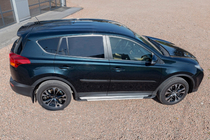 Toyota Rav 4 2013–2018 Sideskørter OEM V4 Silver (2016-2018, 2 stk., aluminium) foto 4