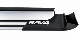 Toyota Rav 4 2013–2018 Sideskørter OEM V4 Silver (2016-2018, 2 stk., aluminium) foto 18
