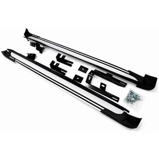 Sideskørter OEM V4 Silver (2016-2018, 2 stk., aluminium) Toyota Rav 4 2013–2018 foto 3