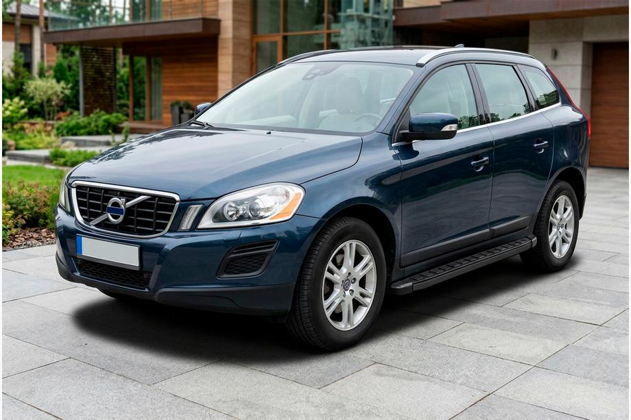 Volvo XC60 2009–2017 Sideskridt Fullmond Black (2 stk., aluminium) Foto 1