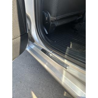 Carmos V1 dørtrinslister (4 stk., rustfrit stål) Fiat Linea 2006–2018 foto 2