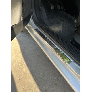 Carmos V1 dørtrinslister (4 stk., rustfrit stål) Fiat Linea 2006–2018 foto 1