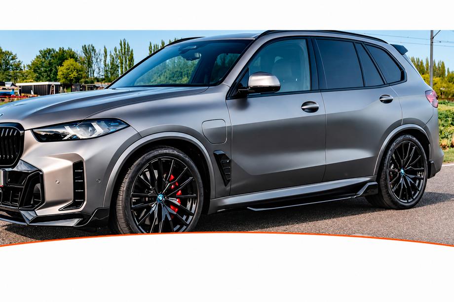 BMW X5 G05 2019–2026 Sideskirt-extensions DPT (2023+, blank sort) Image