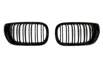 BMW 3-serie E46 1998–2006 Nyregrill M-Look DPT (1997-2001, sort højglans) foto 1