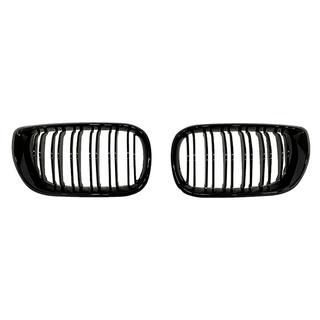 Nyregrill M-Look DPT (1997-2001, sort højglans) BMW 3-serie E46 1998–2006
