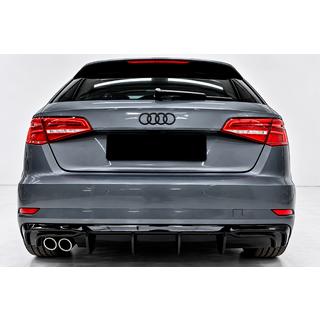 Bageste diffuser DPT (2016-2020, SD, sort højglans) Audi A3 2012–2020 foto 1