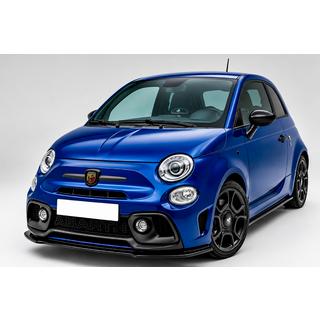 Front lipspoiler DPT (til Abarth, blank sort)