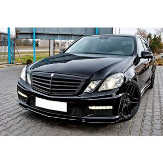 Forreste lipspoiler DPT (til E63 AMG, 2009-2012, sort højglans) foto 1