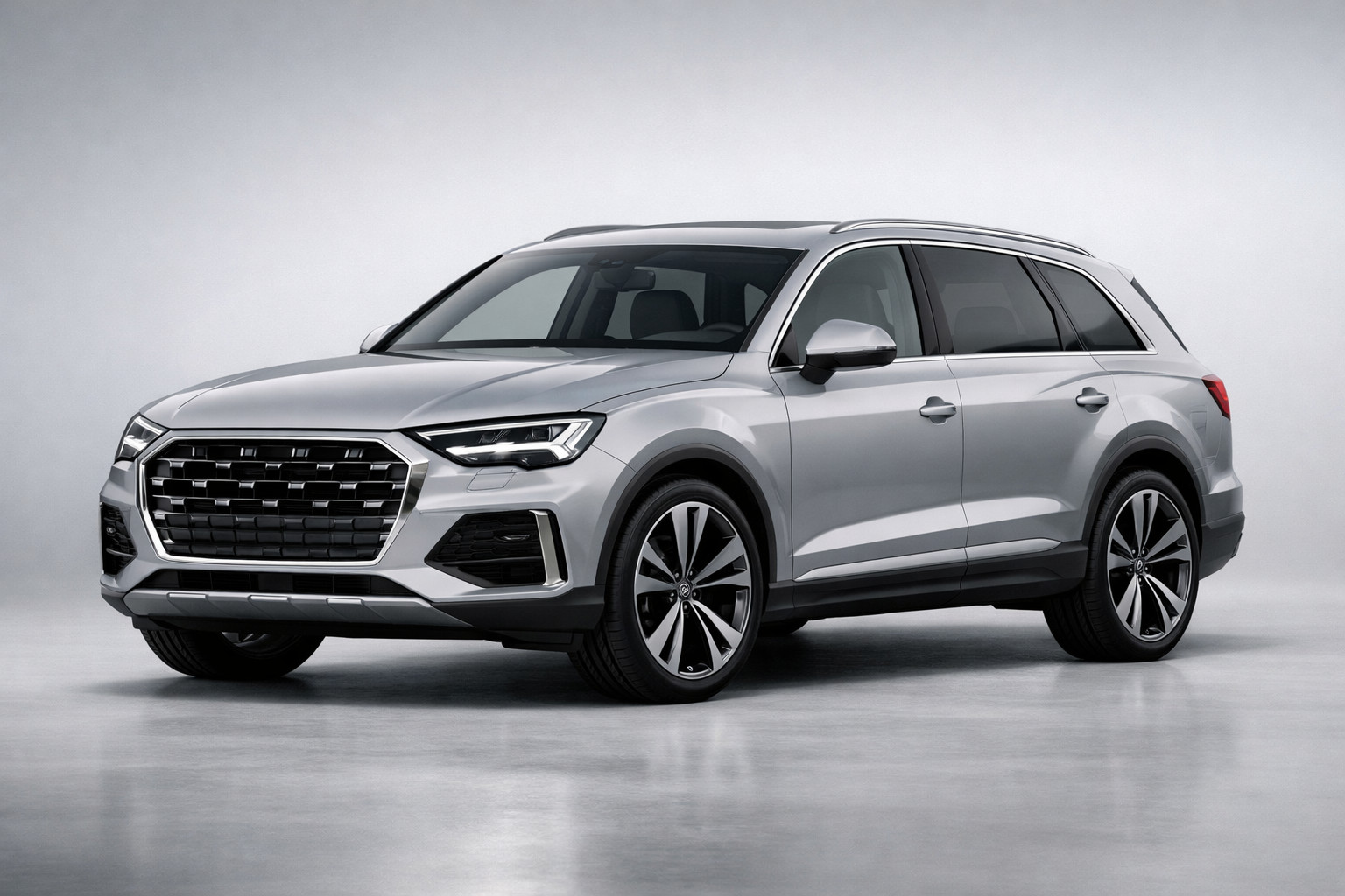 Nye Audi Q7 2027: overblik over 3. generation, motorer, kabine og teknologi