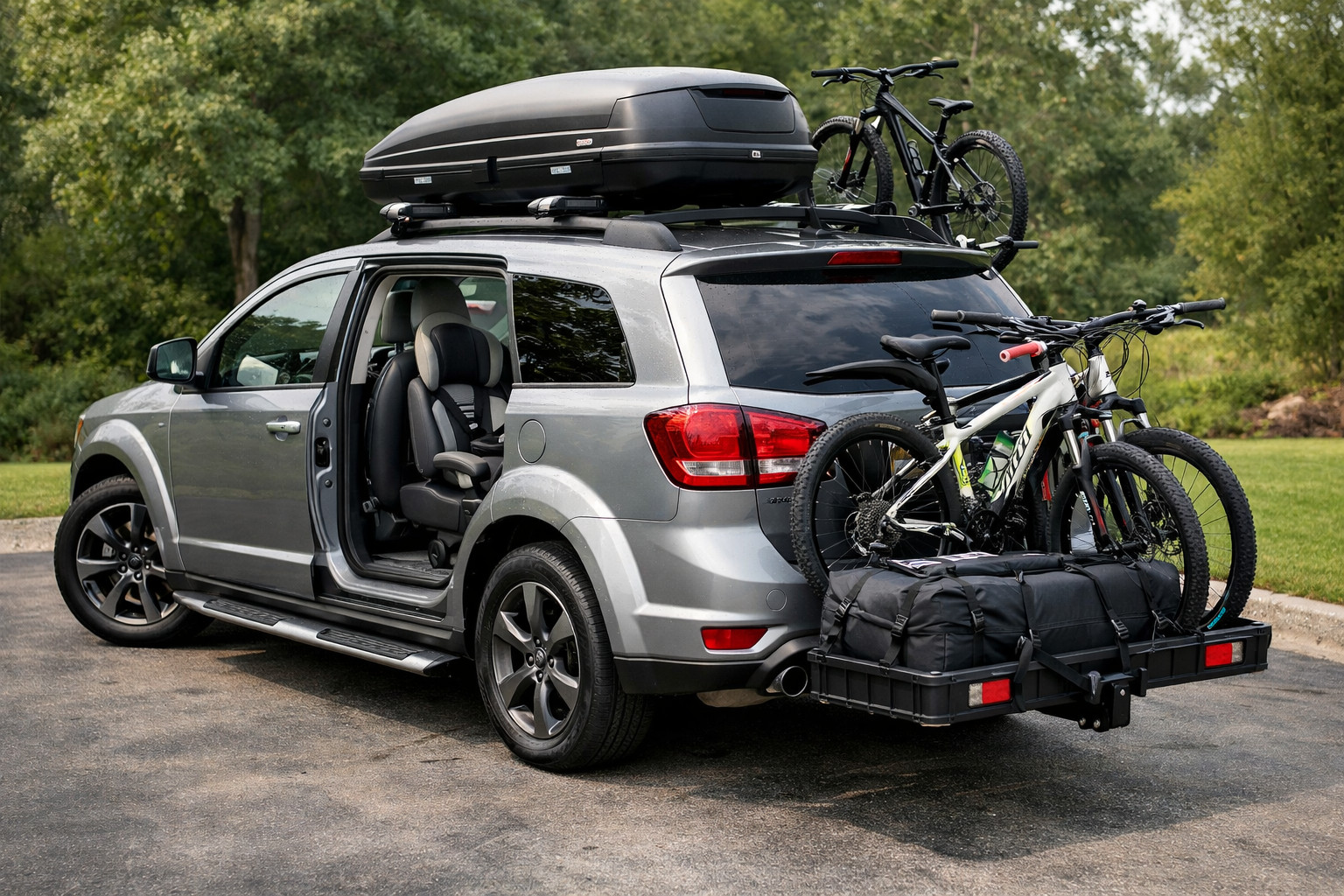 Hvad skal du montere på Dodge Journey efter køb til familie og daglig kørsel