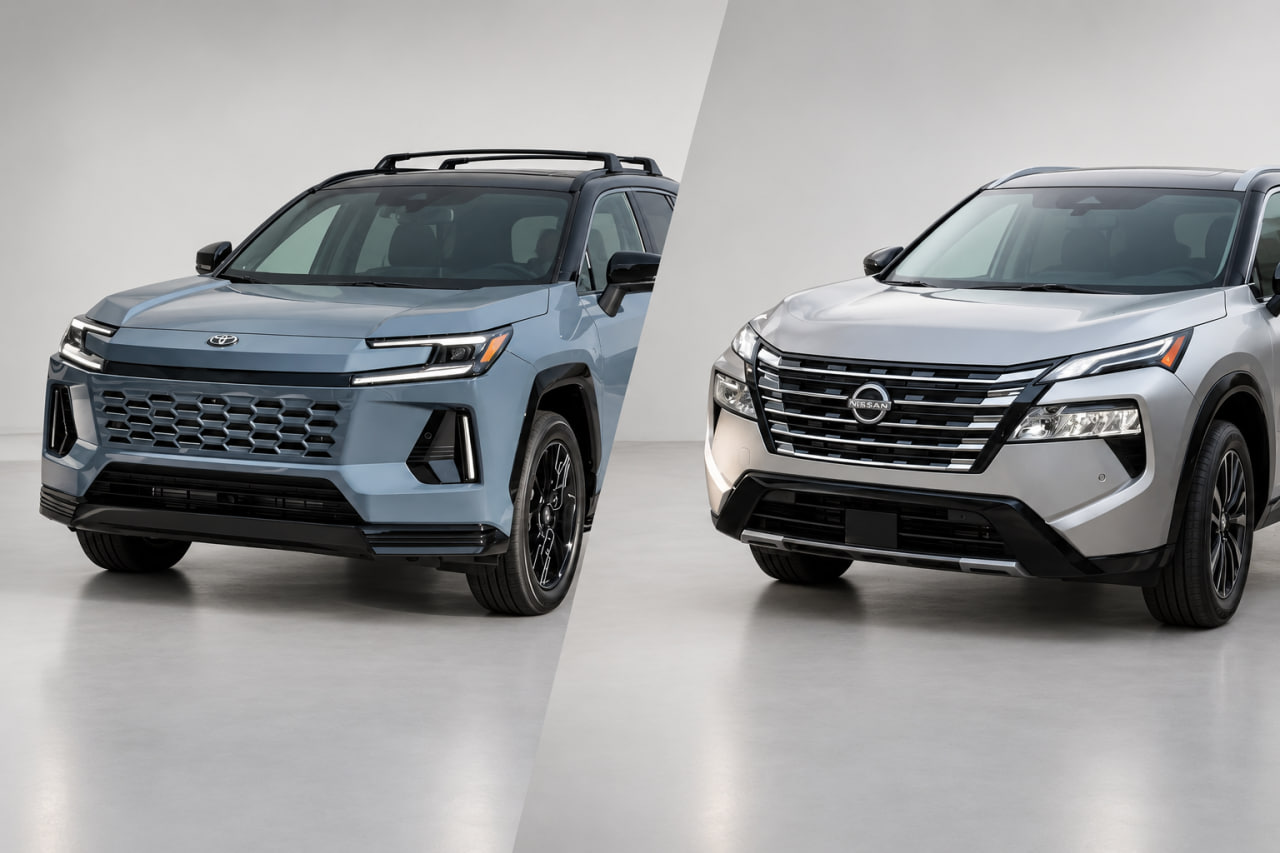 Nissan Rogue Hybrid 2027 vs Toyota RAV4 Hybrid 2026: forbrug, specifikationer, pris og hvad der er bedst