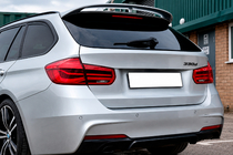 BMW 3-serie F30/F31 2012–2019 MP-Style spoiler (til F31, blank sort) foto 1