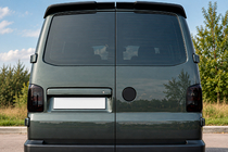 Volkswagen T5 Transporter 2003–2010 Spoiler DPT (fløjdøre, sort højglans) foto 1