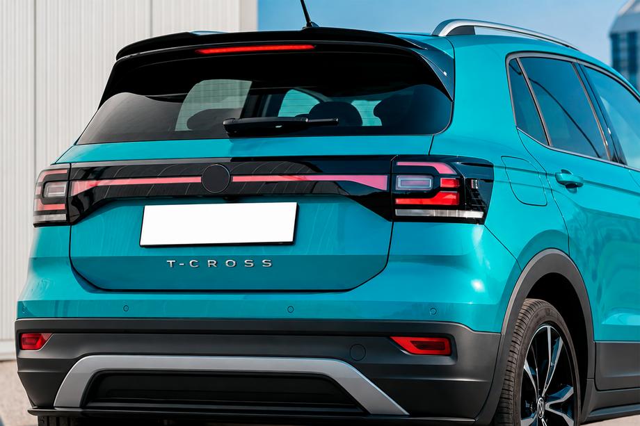 Volkswagen T-Cross 2019– DPT spoiler (sort højglans) Image