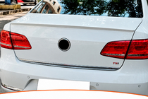 Volkswagen Passat B7 2012–2015 DPT spoiler (til EU, blank sort) foto 1