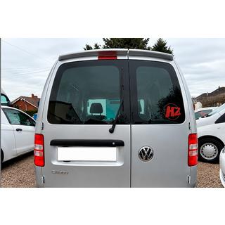Spoiler (2-dørs, blank sort) Volkswagen Caddy 2004–2010 foto 1