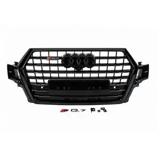 Frontgrill i SQ7-stil (2015-2019, sort)