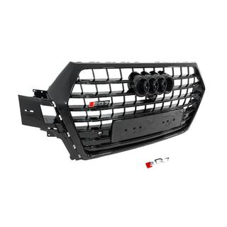 Frontgrill i SQ7-stil (2015-2019, sort) foto 3