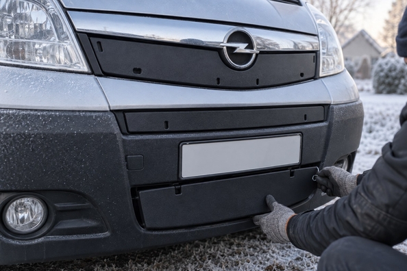 Vinterdæksel til Renault Master, Trafic, Kangoo, Opel Vivaro og Ford Transit: hvilken grill skal dækkes