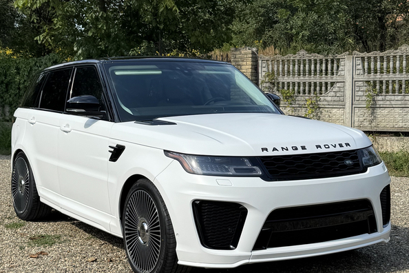 Range Rover Sport L494 2018–2022: montering af SVR-bodykit – vores arbejde Foto 21