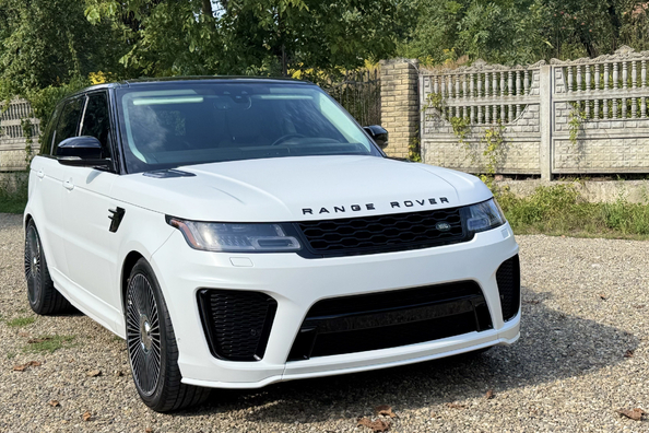 Range Rover Sport L494 2018–2022: montering af SVR-bodykit – vores arbejde Foto 20