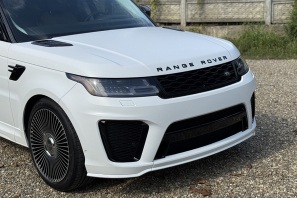 Range Rover Sport L494 2018–2022: montering af SVR-bodykit – vores arbejde Foto 11