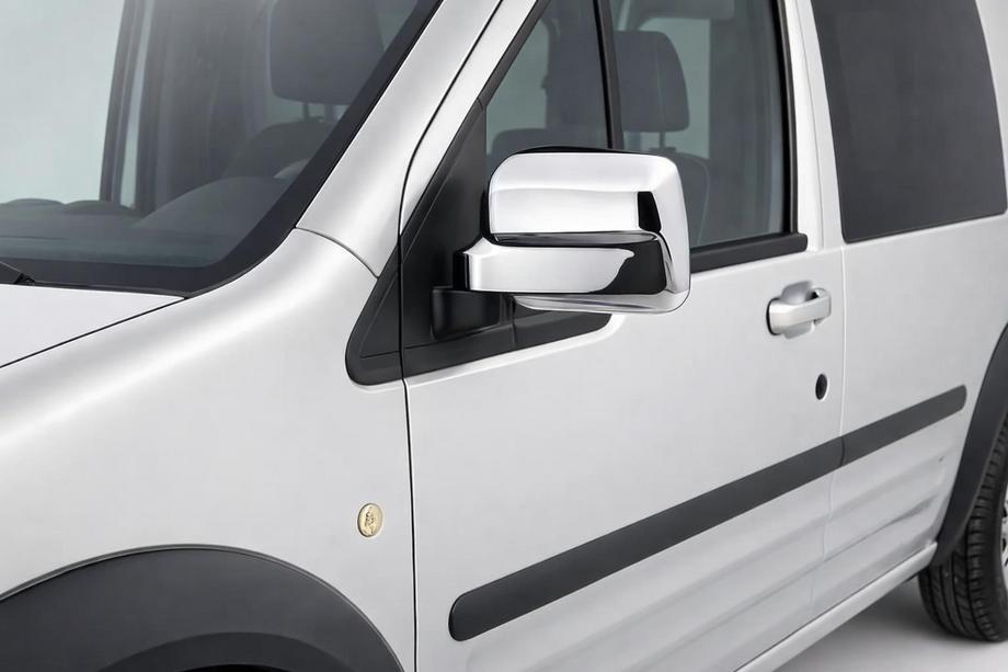 Ford Connect 2010–2013 Krom spejlkåber variant nr. 2 (2 stk., plast) Image