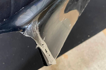 BMW 3-serie E46 1998–2006 Udsalg CSL-Style V2 spoiler (til SD, blank sort) foto 2