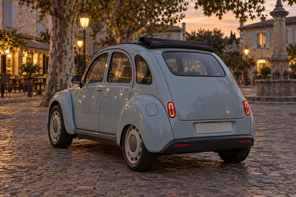 Ny elektrisk Citroën 2CV: det ved vi før premieren i Paris Foto 1