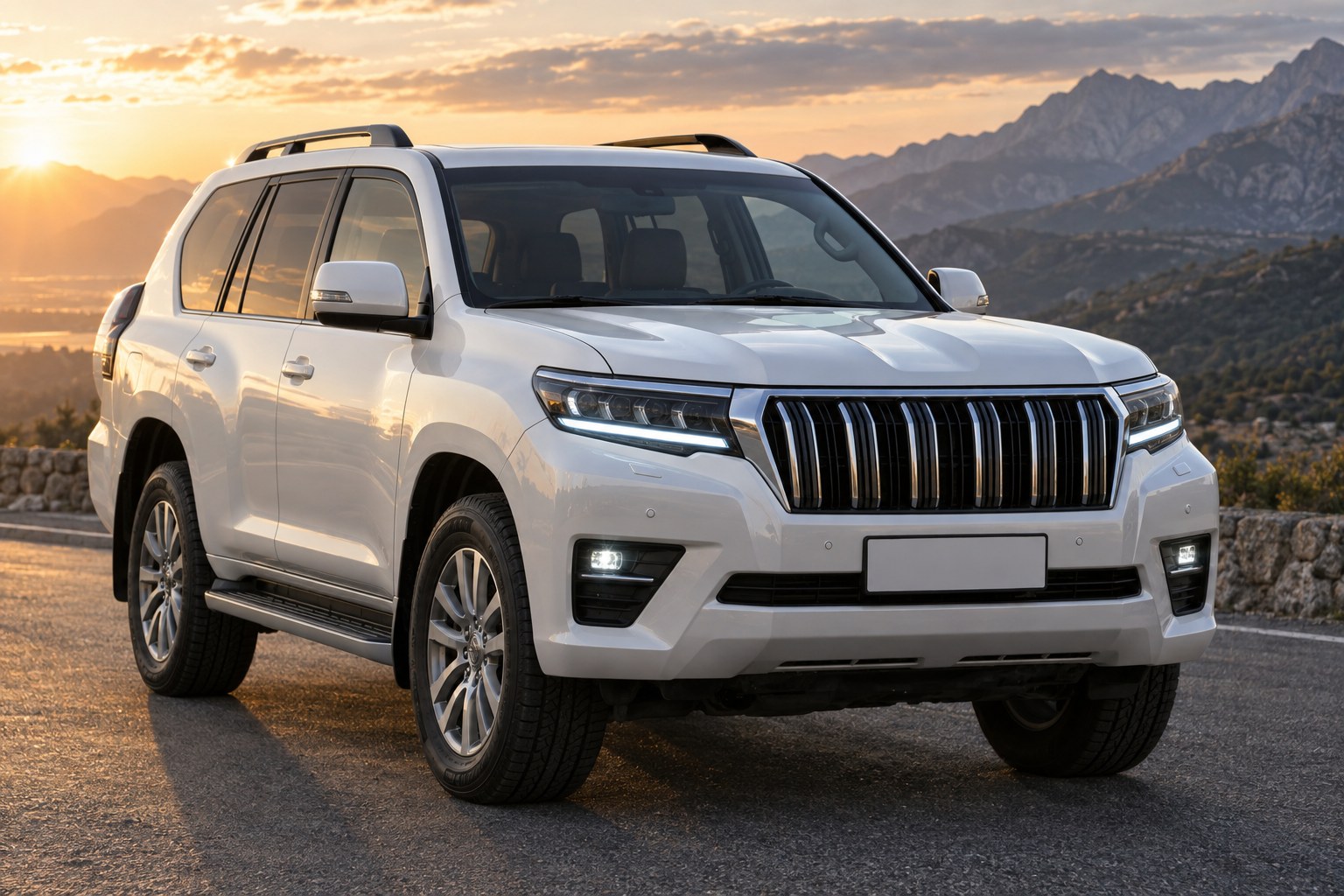Toyota Land Cruiser Prado 150 i 2017+-facelift-stil: kits og hvad du skal skifte