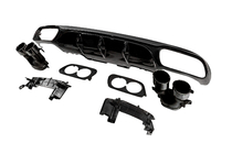 Mercedes E-klasse W213 2016–2023 Bagdiffuser med udstødningstipper E53-Design Black (til Base) foto 2