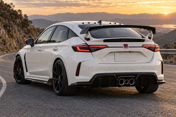 Opdateret Honda Civic Type R 2027: ny kofanger, sædevarme og pris fra 49 990 $