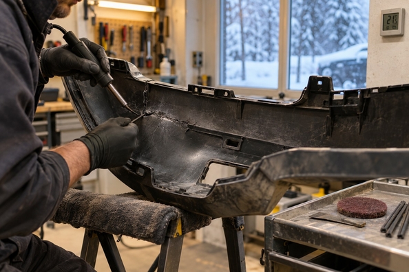 Hvorfor plastbodykit og kofanger revner i frost – og sådan undgår du det