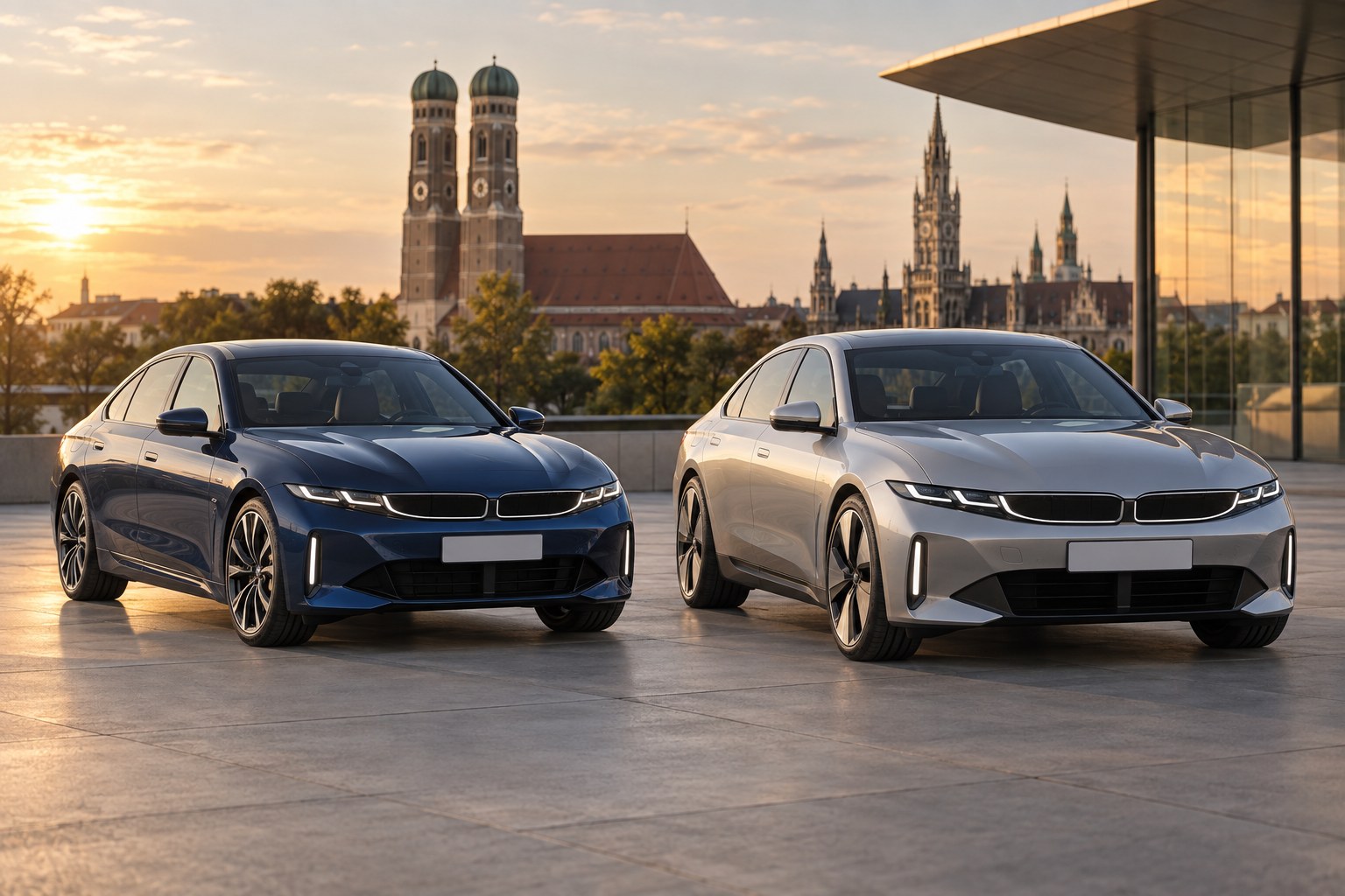 Nye BMW 3 Series G50 eller elektriske BMW i3 Neue Klasse: benzin eller el i samme karrosseri