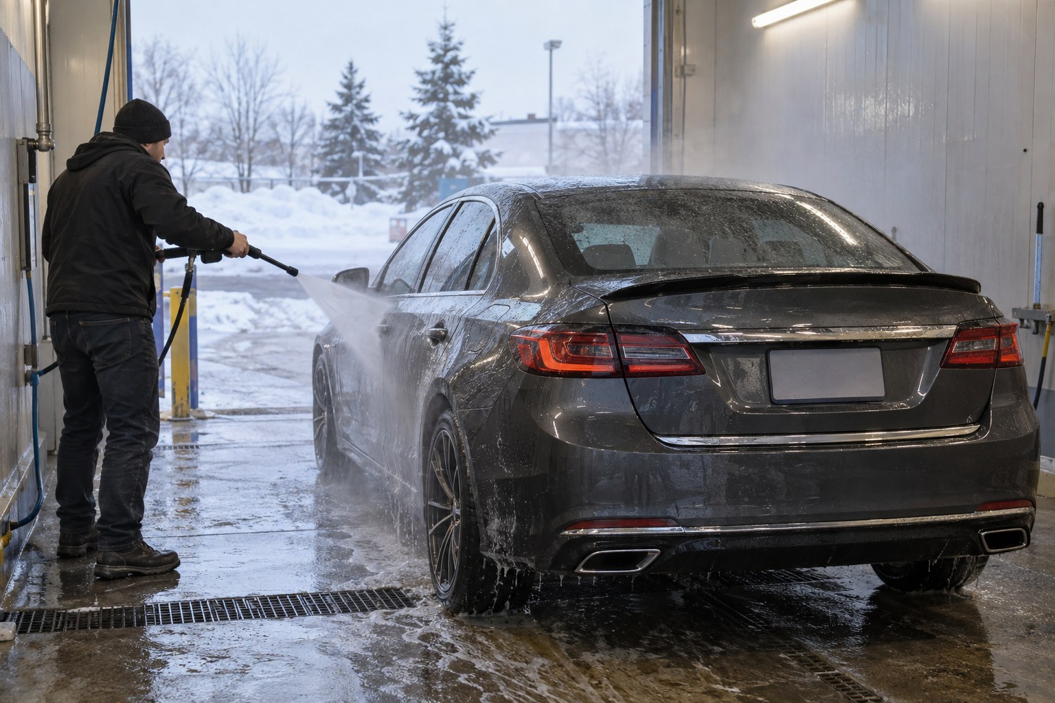 Bilvask om vinteren og tuning: bodykit, krom, spoiler — hvad er tilladt