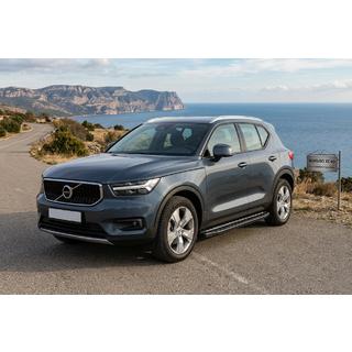 Sidetrin Fullmond Black (2 stk., aluminium) Volvo XC40 2018– foto 1