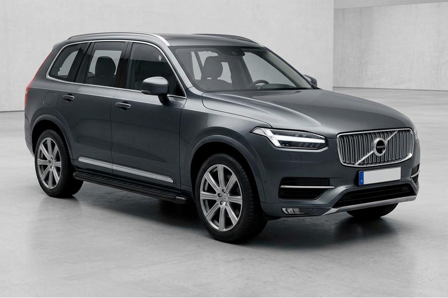 Volvo XC90 2015– Sidetrin Fullmond Black (2 stk., aluminium) Image
