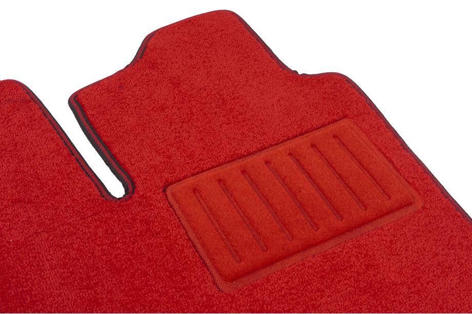 Velour hælpude (rød) Image