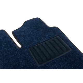 Velour hælpude (blå)