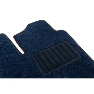 Velour hælpude (blå)