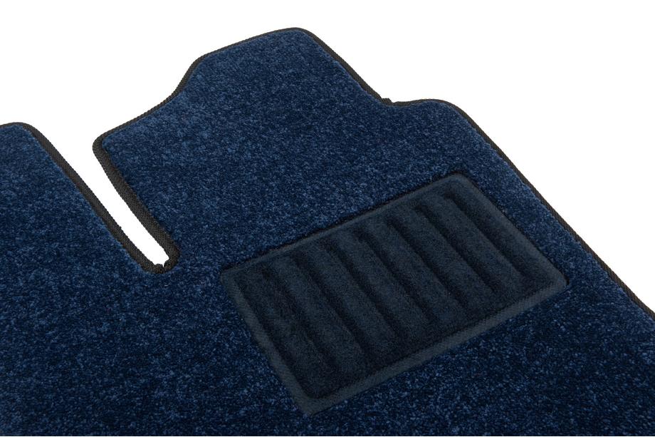 Velour hælpude (blå) Image