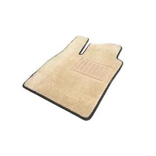 Hælpude i velour (beige) foto 3