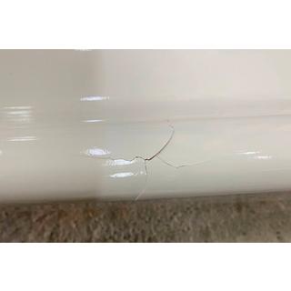 Udsalg ABS spoiler (hvid højglans) Volkswagen Caddy 2010–2015 foto 3