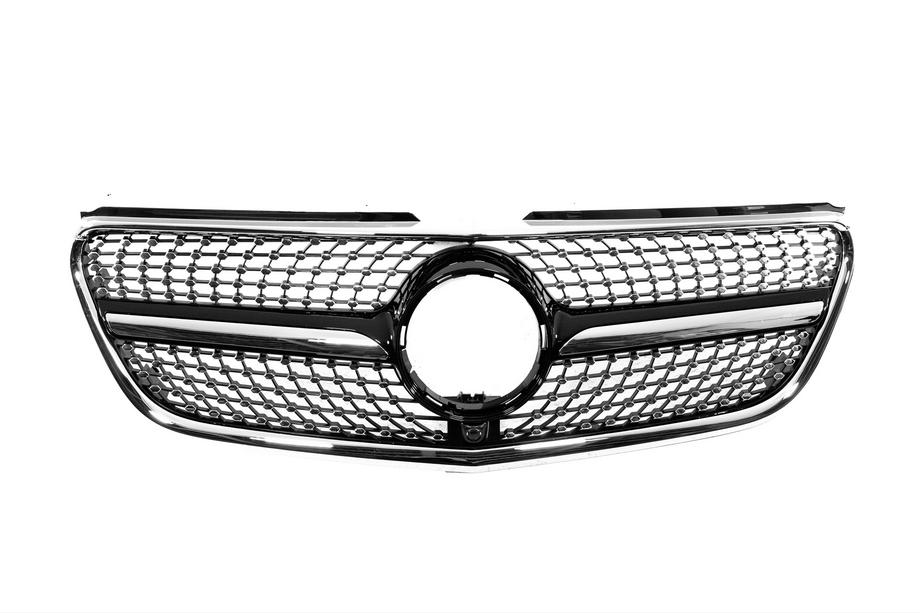Mercedes Vito/V-klasse W447 2014– Frontgrill Diamond Black (2014-2023 til Vito W447) Image