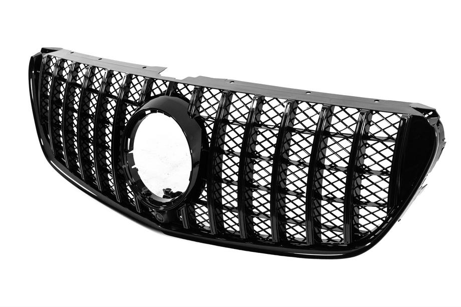 Mercedes Vito/V-klasse W447 2014– Frontgrill Diamond Black (2014-2019 til V-class) Foto 2